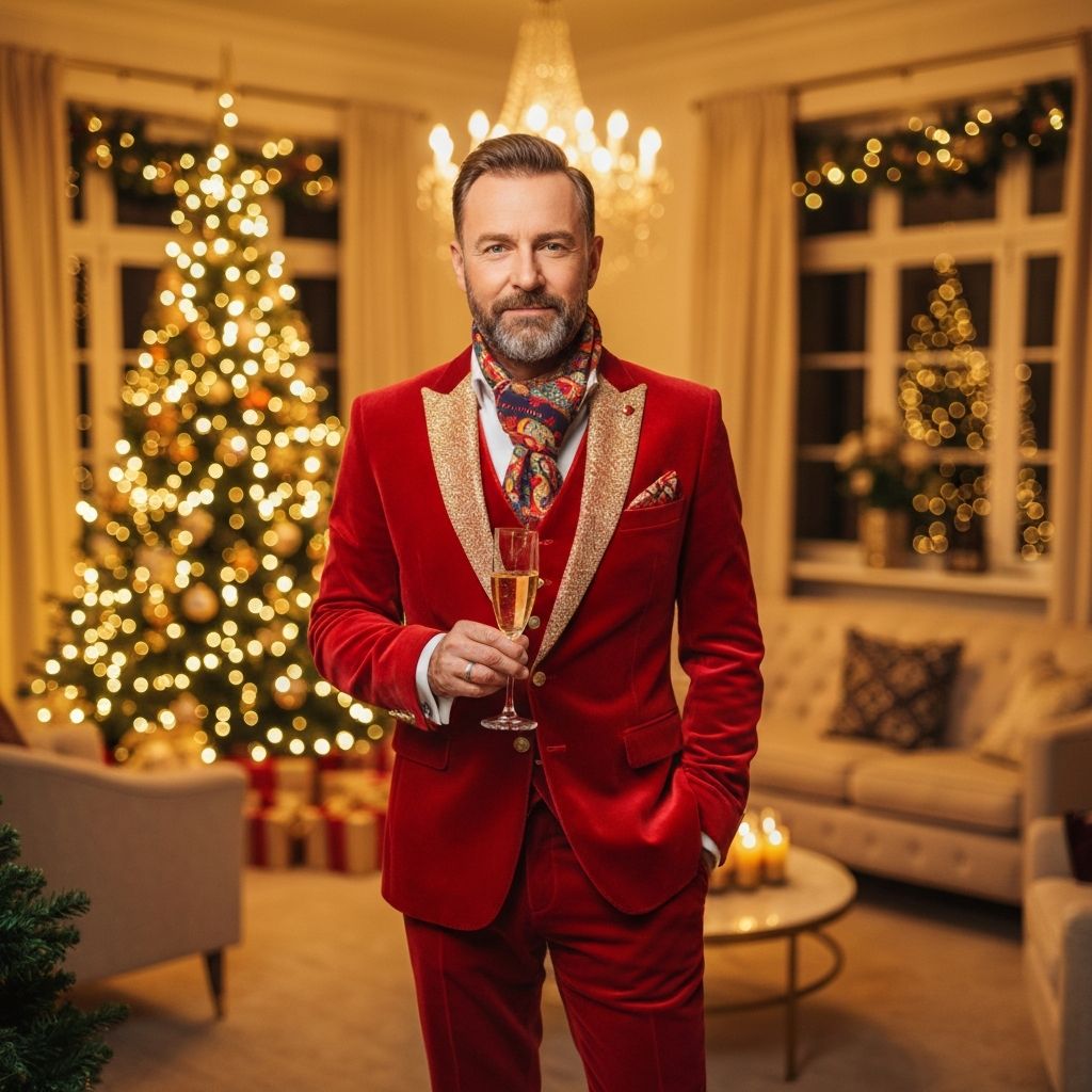 Jennifer Lopez Changes From a Skintight Dress to Striped Pajamas on Christmas Eve